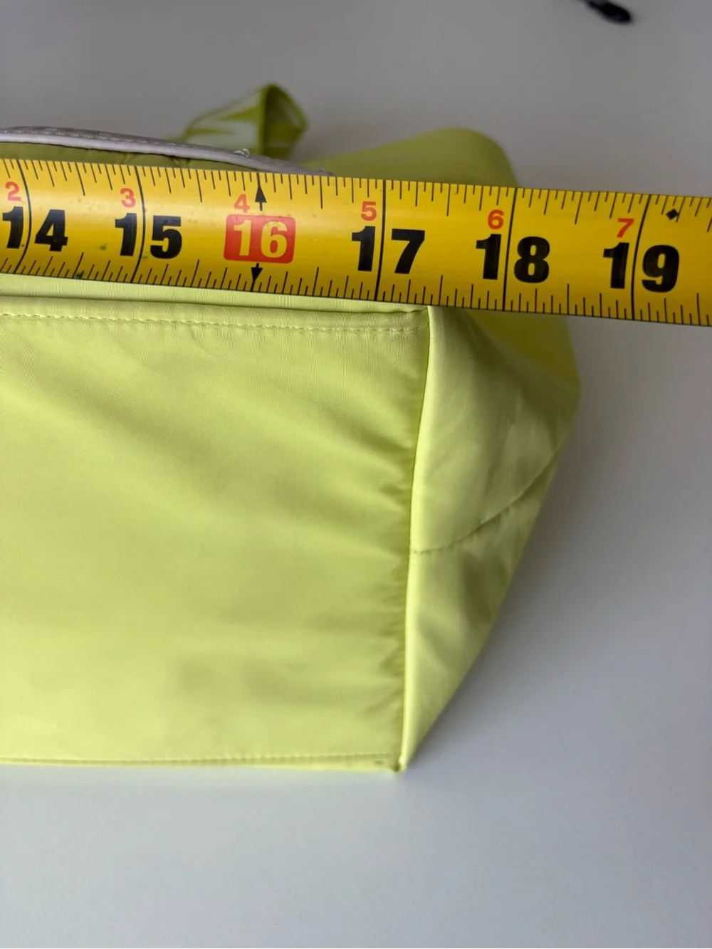 Steve Madden Bright yellow full Zip Tote or travel bag